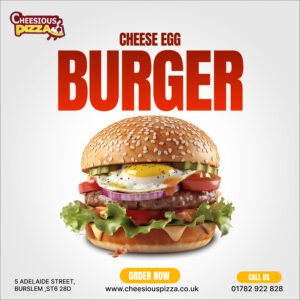 Cheese Egg Burger - Image 2