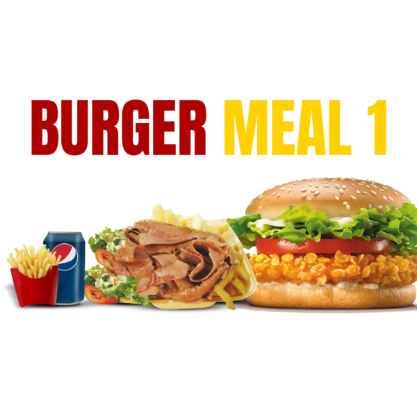 Burger Meal 1