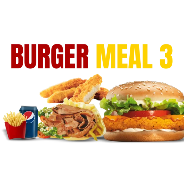 Burger Meal 3
