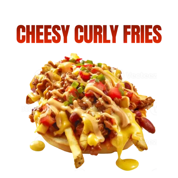 Cheesy Curly Fries
