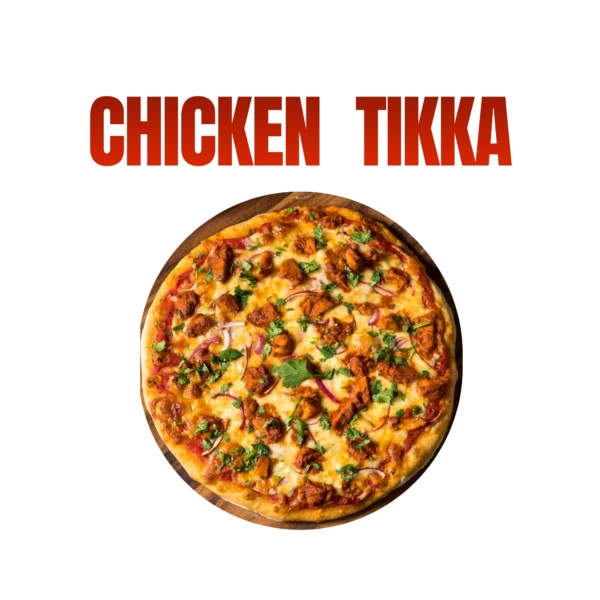 Chicken Tikka Hot Pizza