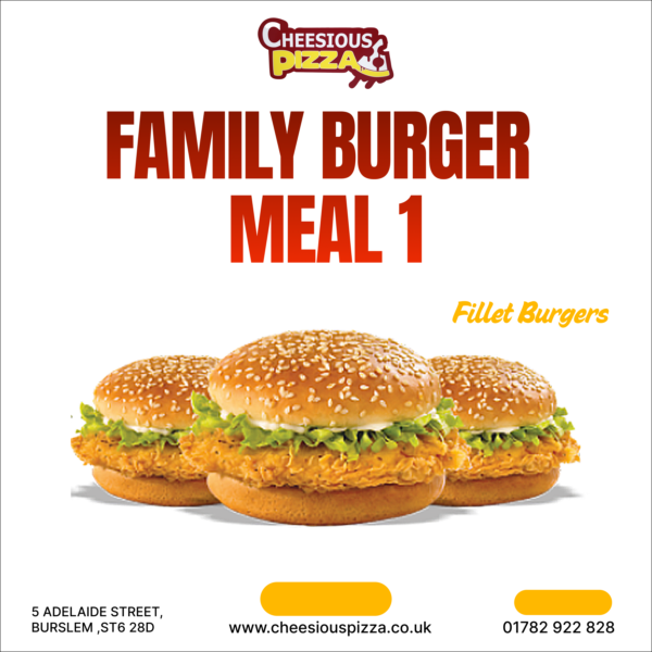 Family Burger Meal 1B