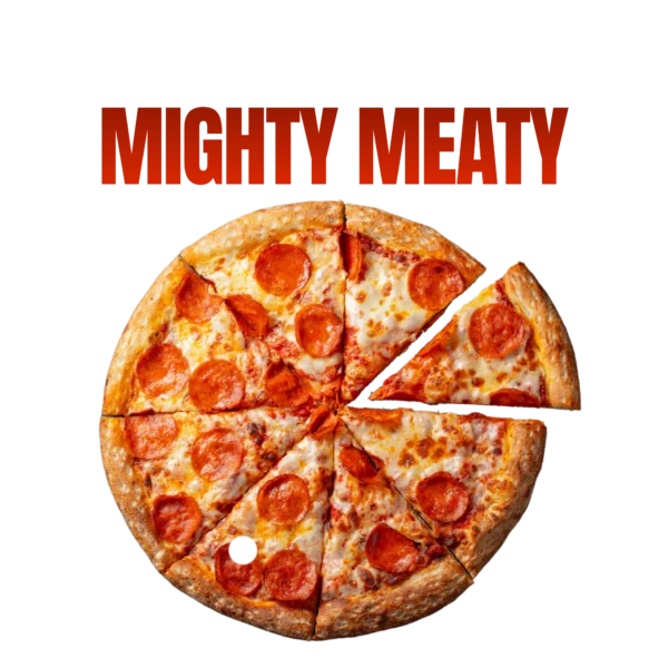 Mighty Meaty Pizza