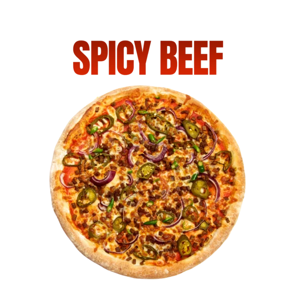 Spicy Beef Pizza