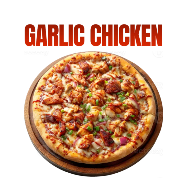 Garlic Chicken Pizza